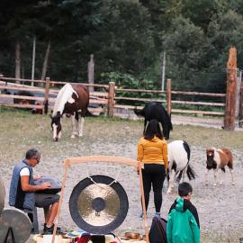 In sintonia con la natura e il cavallo