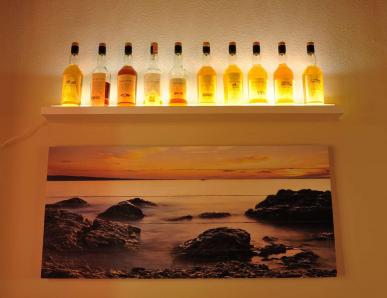 Erlesene Whiskyauswahl - Hotel Martellerhof