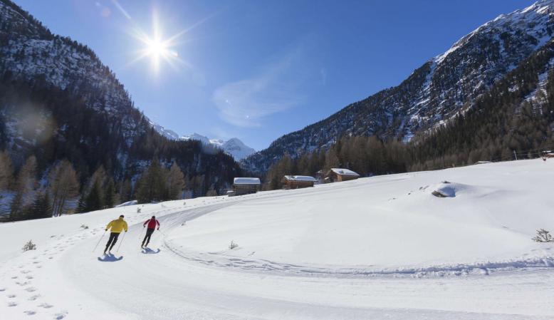 Das Biathlonzentrum im Martelltal